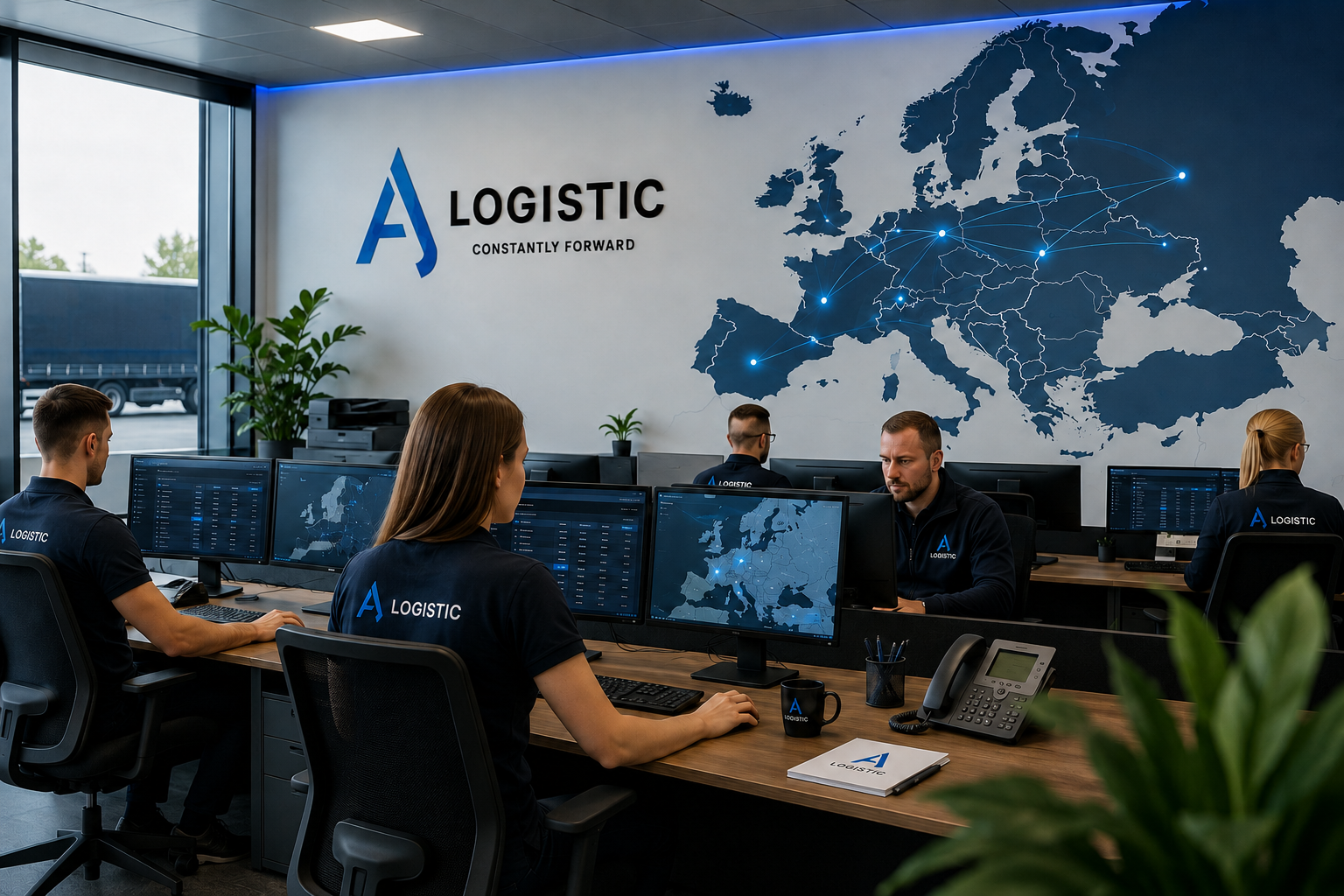 Zespół AJ Logistic – centrum logistyczne